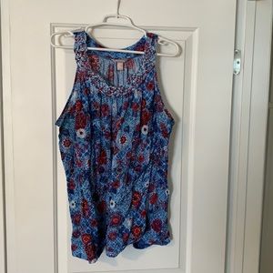 Red white & blue tank